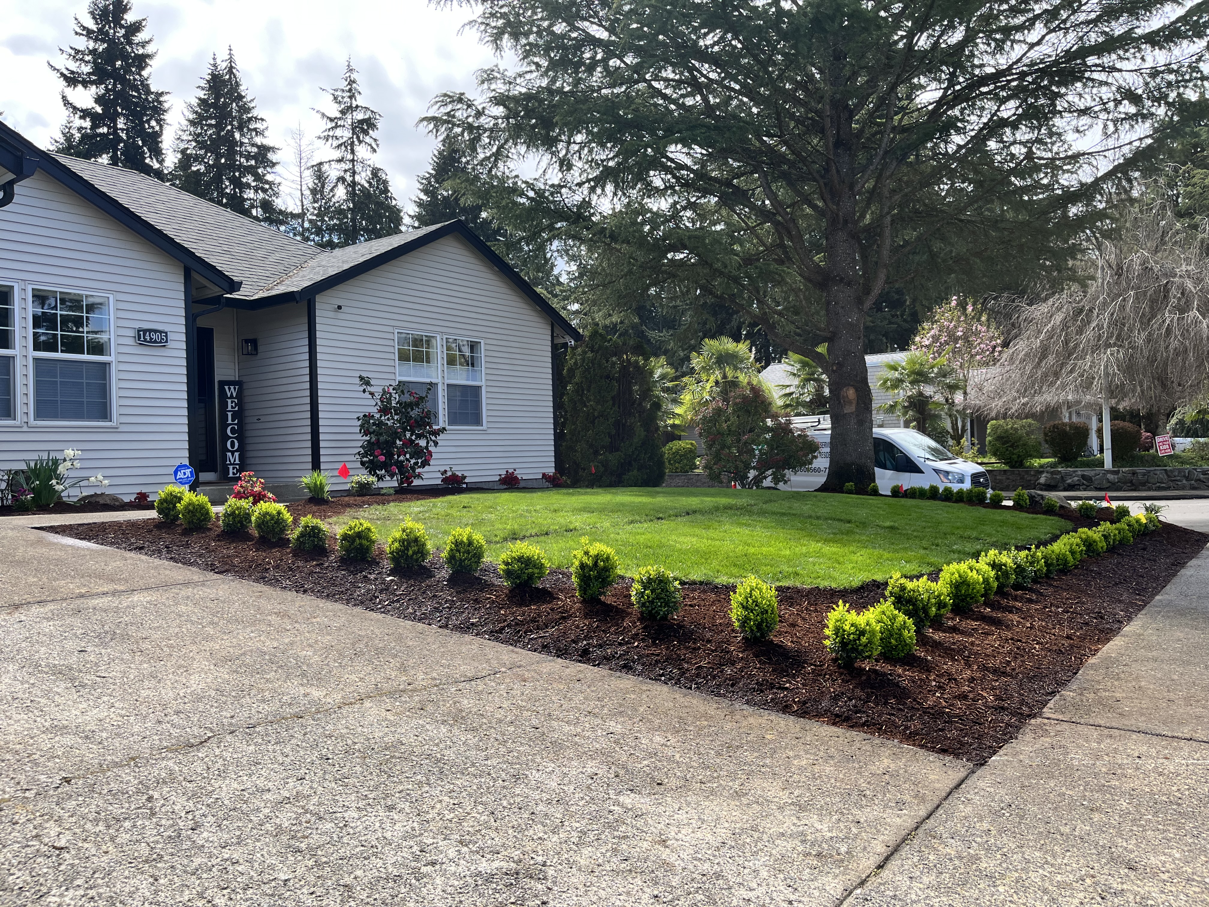 Professional landscaping services by Green Mount Landscape LLC in Woodland, WA