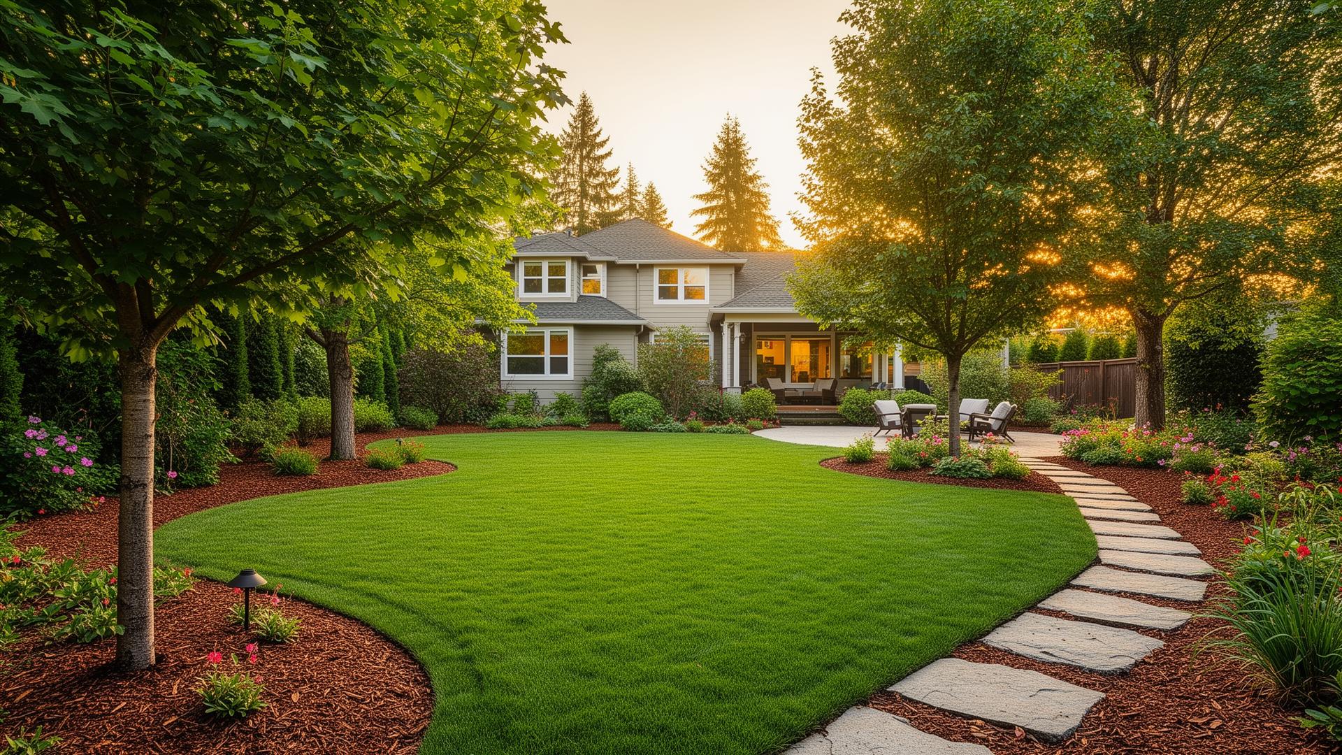 Professional landscaping services by Green Mount Landscape LLC in Woodland, WA